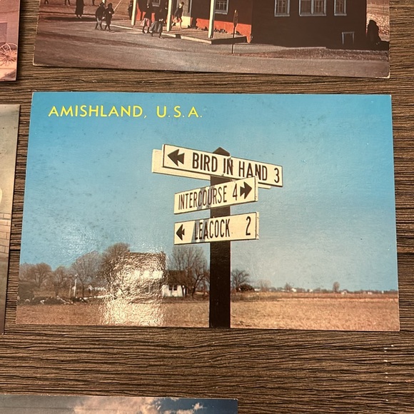 Vintage RPPC Amish country post cards Ohio and Pennsylvania - Picture 8 of 13